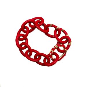 The GiGi Bracelet (Cherry Red)