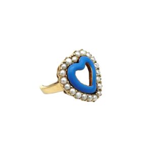 R4687- 14k Gold & Pearl Ring