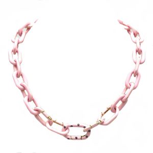 The Elizabeth Chain (Baby Pink)