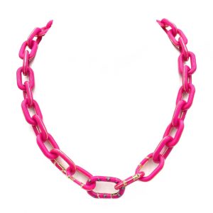 The Elizabeth Chain (Hot Pink)