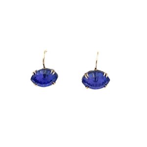 The Bettina Earrings (Blue Sapphire)