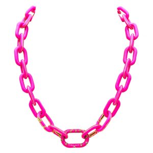 The Elizabeth Chain (Barbie Pink)