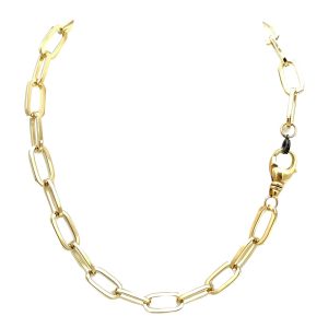 The Mallory Chain (Small)(Gold/Diamond)