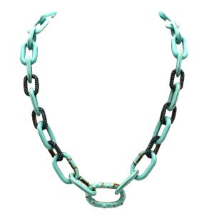 The Nora Chain (Tiffany Blue & Apatite)
