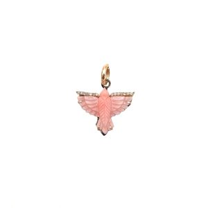 The Skylar Pendant (Pink Opal)