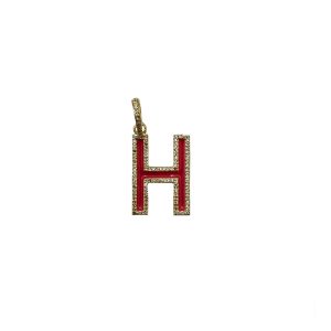'H' Initial Pendant
