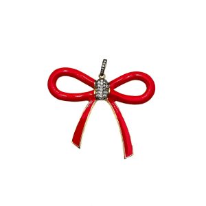 The Bowie Pendant (Cherry Red)