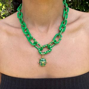 The Lady Pendant (Green)