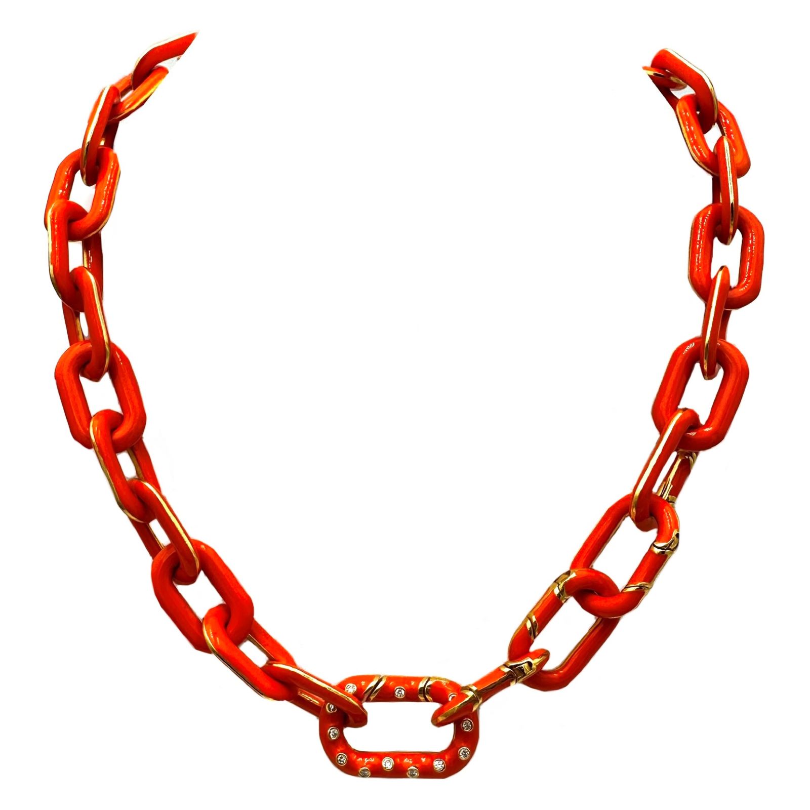 » The Elizabeth Chain (Hermes Orange)Royal Nomad