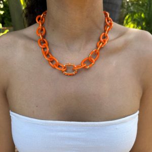 The Marie Chain (Hermes Orange)