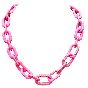 The Elizabeth Chain (Pepto Pink)