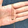 14k Gold- Dainty Paperclip Chain - Image 2