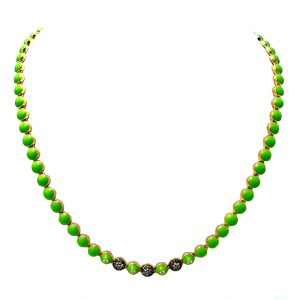 The Jenny Necklace (Lime Green)
