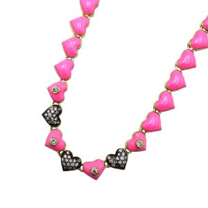 The Remington Necklace (Pepto Pink)
