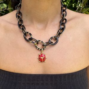 The Lady Pendant (Red)