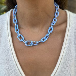 The Elizabeth Chain (Medium) (Periwinkle)