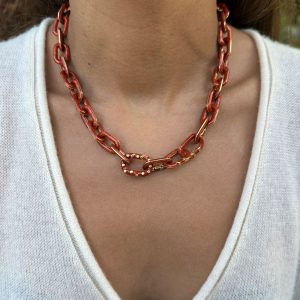 The Elizabeth Chain (Medium) (Metallic Rusty)