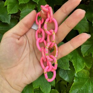 The GiGi Bracelet (Pepto Pink)