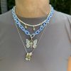 The Vanessa Pendant (Periwinkle, Metallic Blush, Metallic Green, Midnight Blue) - Image 2