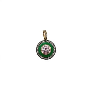 Jewel Box Pendant (Kelly Green)