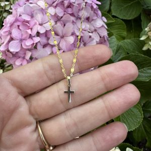 Mini Cross Charm