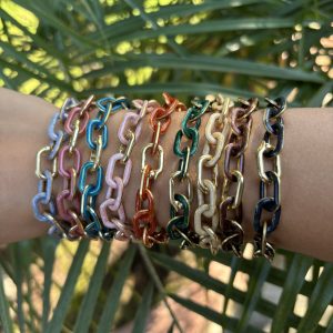 The Minnie Bracelet (Metallic Mauve)