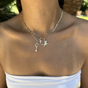 Mini Cross Charm