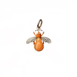 The Buzz Pendant (Aura Opal-ORANGE)