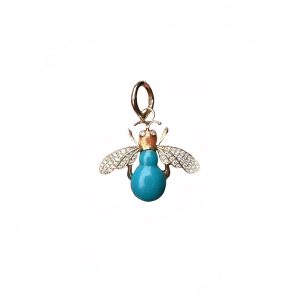 The Buzz Pendant (Chrysacolla)