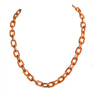 The Minnie Chain (Hermes Orange)