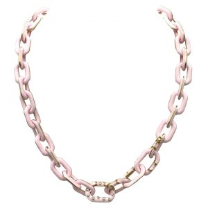 The Elizabeth Chain (Medium)(Baby Pink)