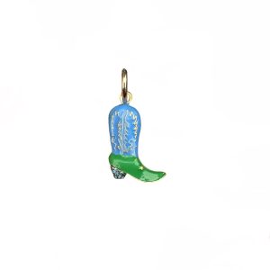The Jessie Pendant (Bruin Blue, Kelly Green)