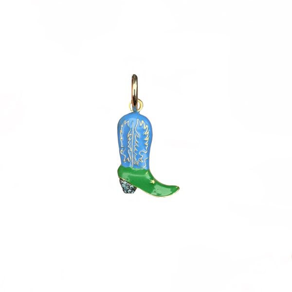 The Jessie Pendant (Bruin Blue, Kelly Green)
