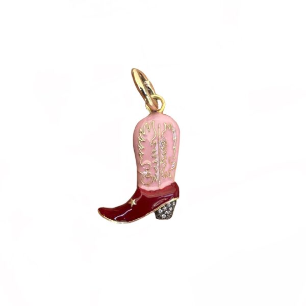 The Jessie Pendant (Baby Pink, Bordeaux)